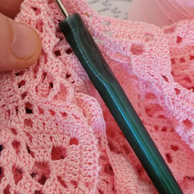 Tay cầm que đan móc size 7 (US)