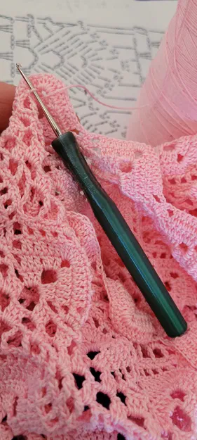 Tay cầm que đan móc size 7 (US) - Image 2