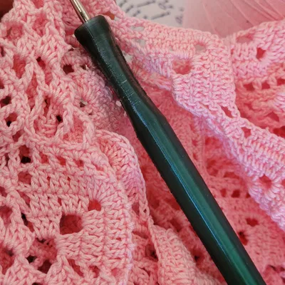 Tay cầm que đan móc size 7 (US)