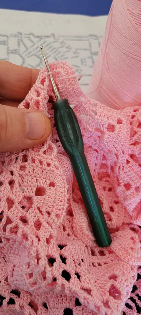 Tay cầm que đan móc size 7 (US) - Image 3