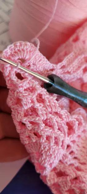 Tay cầm que đan móc size 7 (US) - Image 4