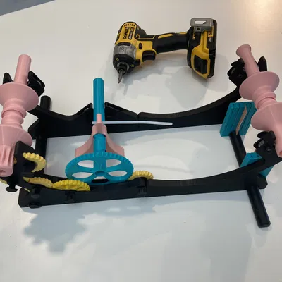 Pastamatic - Máy quấn chỉ cho Bambu Lab X1C/P1P AMS (trục vít tự đảo chiều)