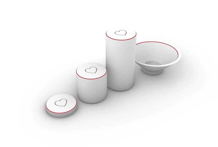 Hộp đựng gia vị du lịch Phiên bản Valentine - Image 2