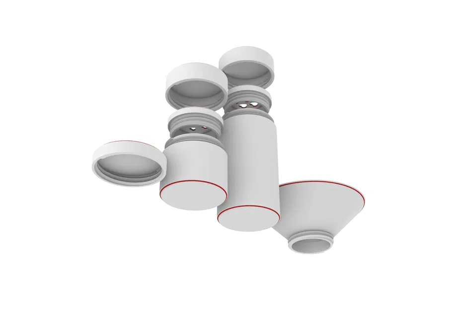 Hộp đựng gia vị du lịch Phiên bản Valentine - Image 3