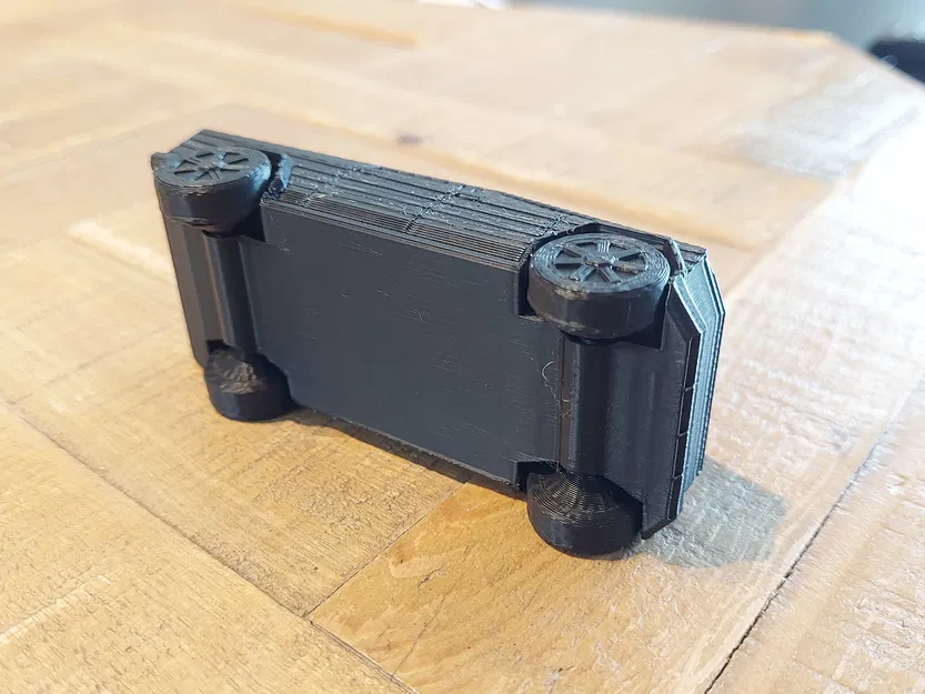 Tesla CyberTruck in 1 khối, bánh xe quay - Image 7