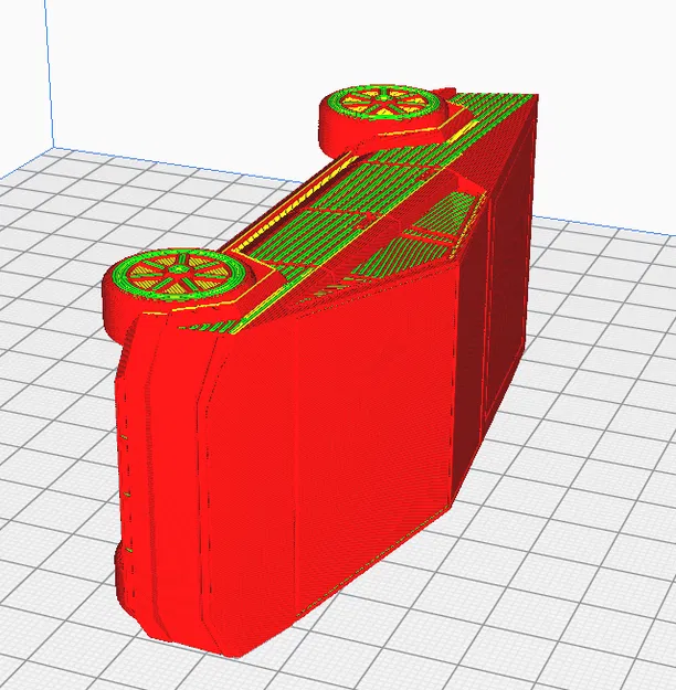 Tesla CyberTruck in 1 khối, bánh xe quay - Image 8