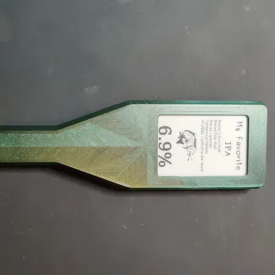 Tay bia có Màn hình E Ink NFC Thụ động