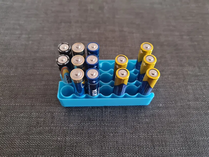 Hộp Pin - AAA - Gridfinity - Vasemode - 15 Kích thước Khác nhau - Image 2