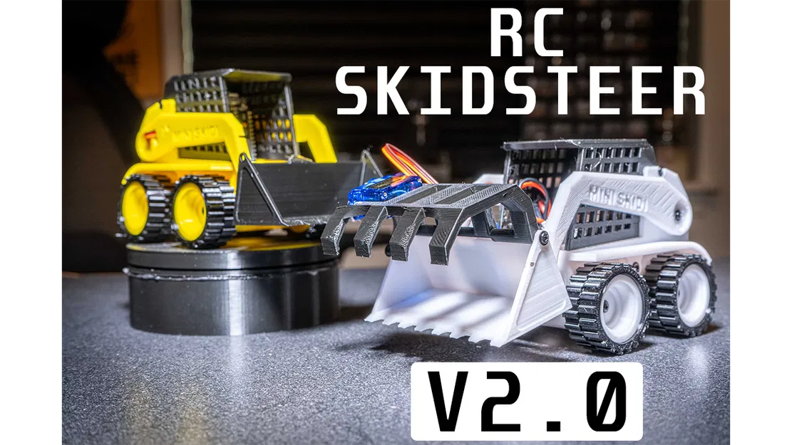 V2.0 Xe ben điều khiển từ xa in 3D - Image 1