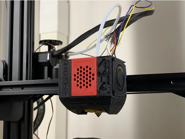 AYF Compact Shroud - Ống thông gió quạt cho Ender 3, CR-10 - Image 2