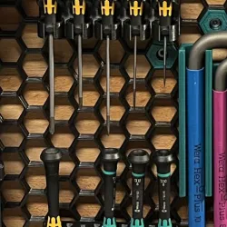 Giá đỡ tuốc nơ vít Wera cho Tường lưu trữ Honeycomb