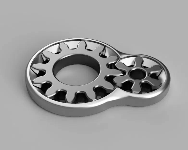 Zahnrad Spinner - Con quay bánh răng 1:2 - Image 1