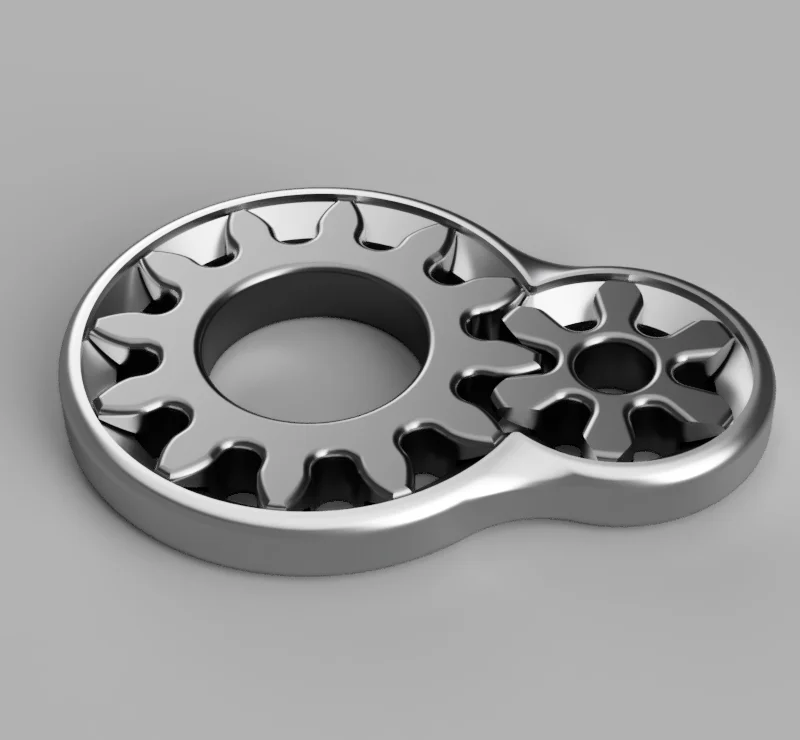 Zahnrad Spinner - Con quay bánh răng 1:2