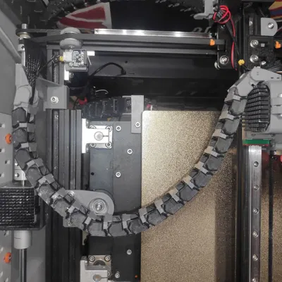 Ender 5 Micro Swiss Direct Drive Cable Drag Chain Giá Đỡ Động Cơ Bước (Ray Tuyến Tính & Tiêu Chuẩn)