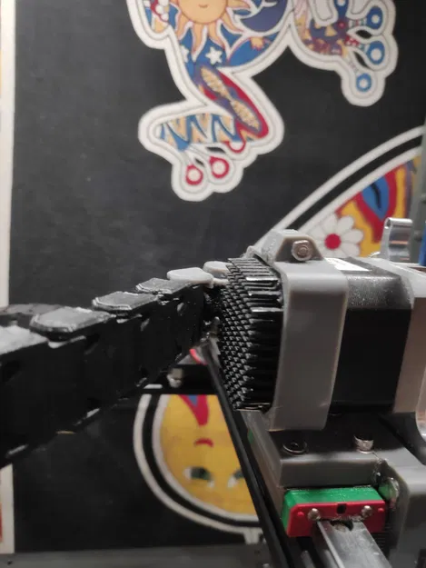 Ender 5 Micro Swiss Direct Drive Cable Drag Chain Giá Đỡ Động Cơ Bước (Ray Tuyến Tính & Tiêu Chuẩn) - Image 4