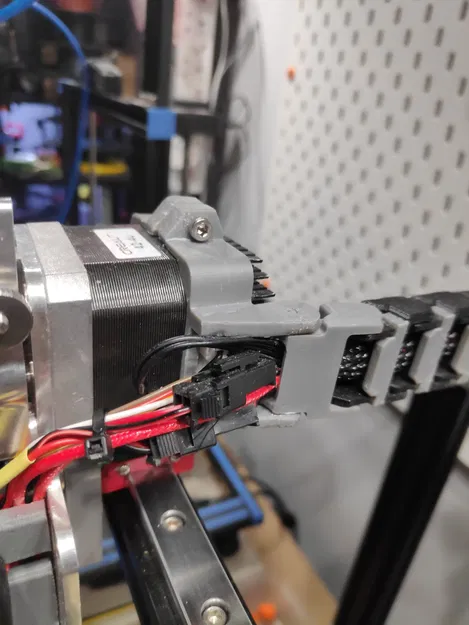 Ender 5 Micro Swiss Direct Drive Cable Drag Chain Giá Đỡ Động Cơ Bước (Ray Tuyến Tính & Tiêu Chuẩn) - Image 5