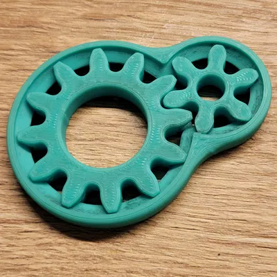 Zahnrad Spinner - Con quay bánh răng 1:2