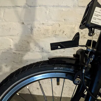 CRIVTON - Giá đỡ đèn xe đạp LED Lidl Civrit cho Brompton và xe khác