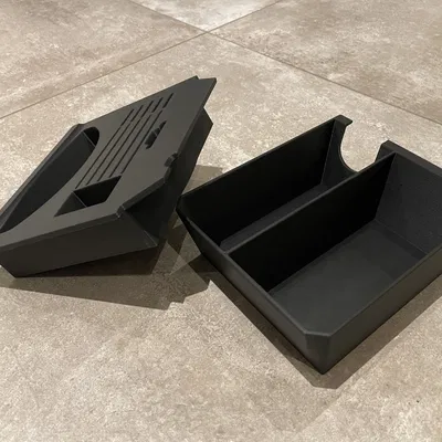 Hộp Tổ Chức Console Trung Tâm Cho Tesla Model 3 Highland 2024