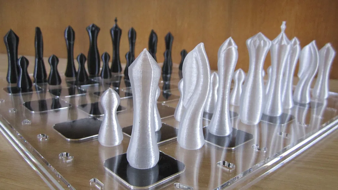 Bộ cờ vua chế độ bình (in tuần tự trong 2h) - Image 1