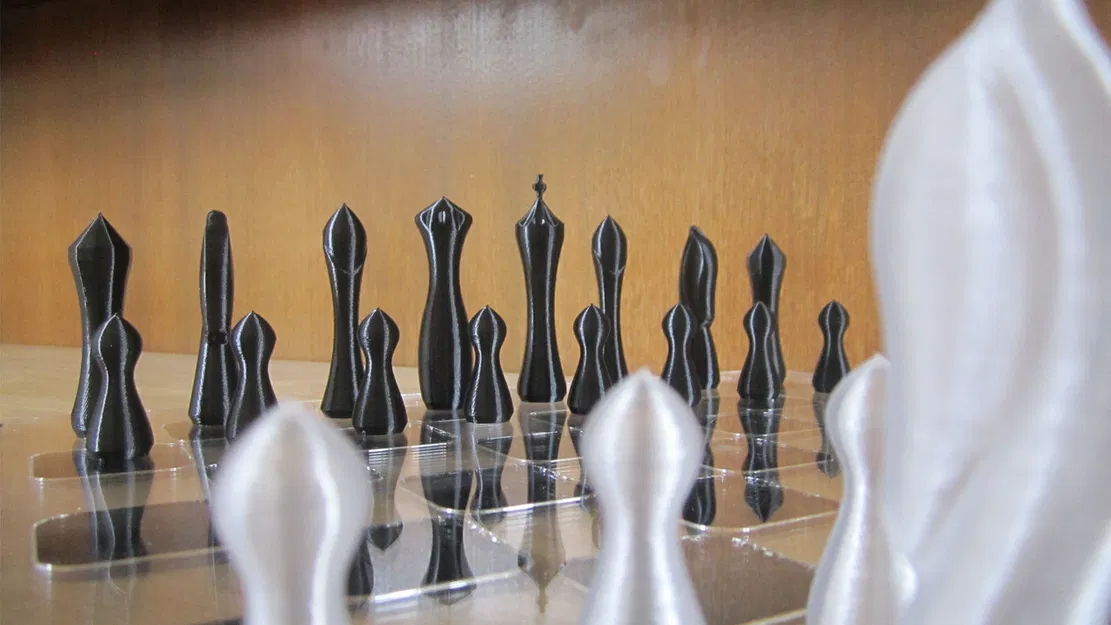 Bộ cờ vua chế độ bình (in tuần tự trong 2h) - Image 2