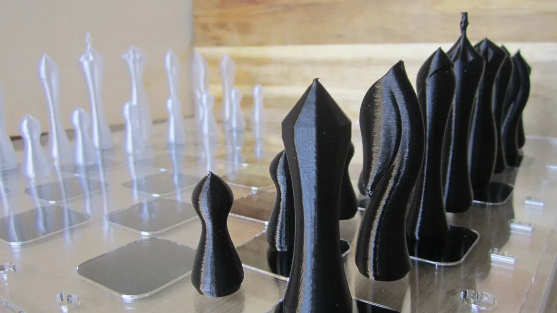 Bộ cờ vua chế độ bình (in tuần tự trong 2h) - Image 3