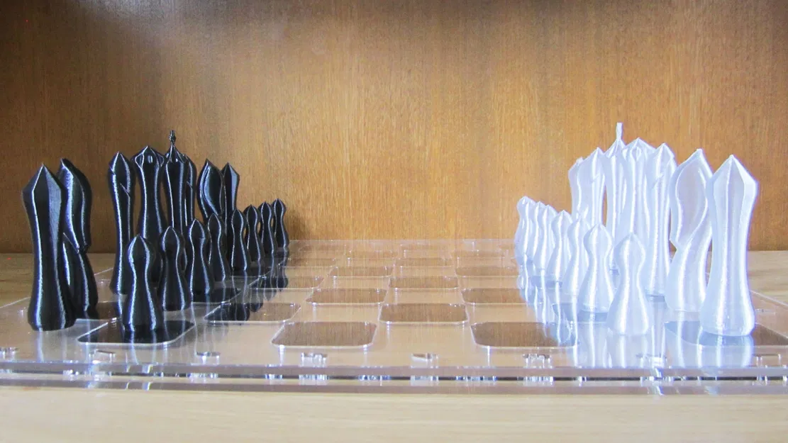 Bộ cờ vua chế độ bình (in tuần tự trong 2h) - Image 4