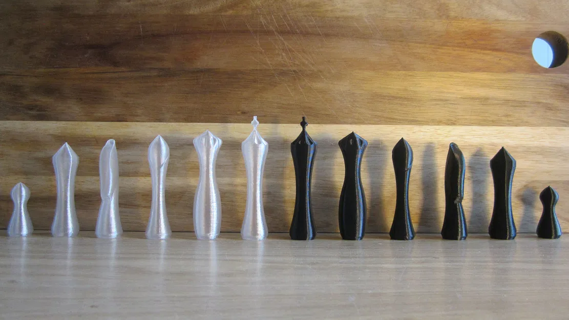 Bộ cờ vua chế độ bình (in tuần tự trong 2h) - Image 5