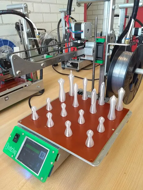 Bộ cờ vua chế độ bình (in tuần tự trong 2h) - Image 8