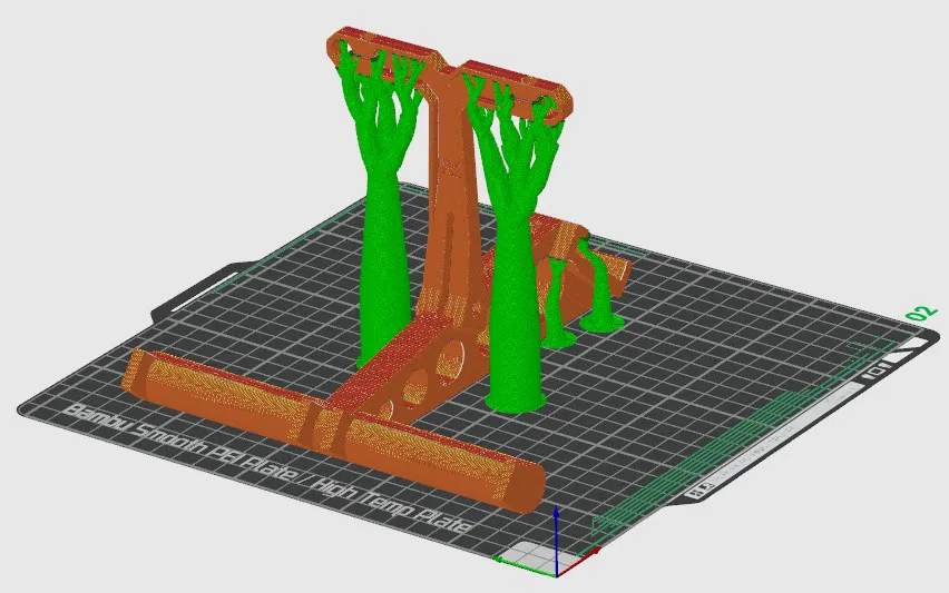 Giá đỡ cuộn sợi đôi cho Prusa MK4 - Image 4