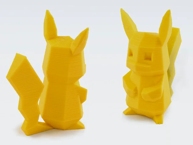 Pikachu Low-Poly