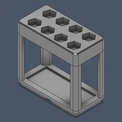 Giá đỡ Tuốc nơ vít Wera Gridfinity 1x2
