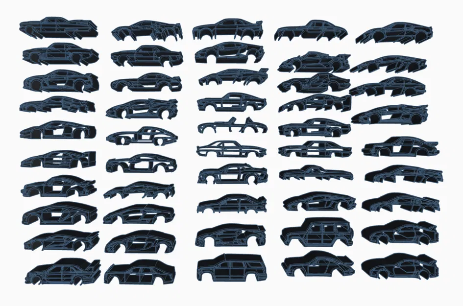 Hình bóng xe hơi! Các mẫu khác nhau - Image 5