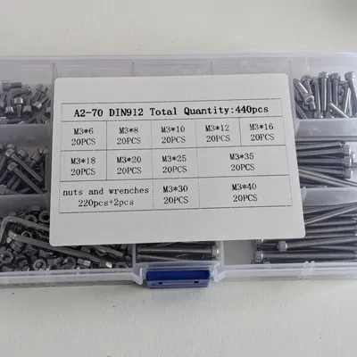 Bộ phân loại bu lông M3 Gridfinity Tuyệt vời