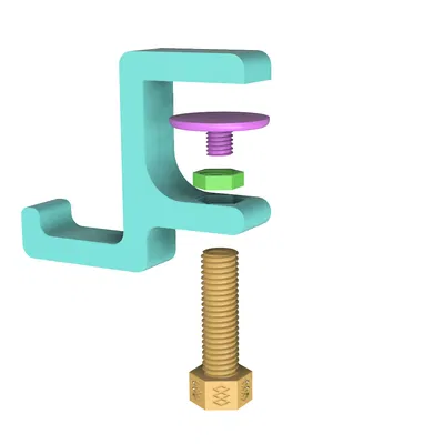 Giá đỡ tai nghe có thể vặn vít