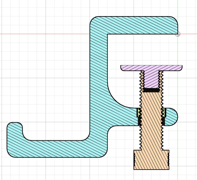 Giá đỡ tai nghe có thể vặn vít - Image 5