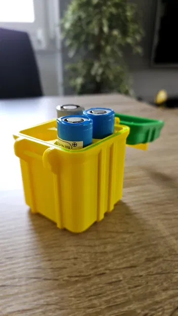 Hộp đựng pin chắc chắn / In hoàn chỉnh / 21700 & 18650 - Image 2