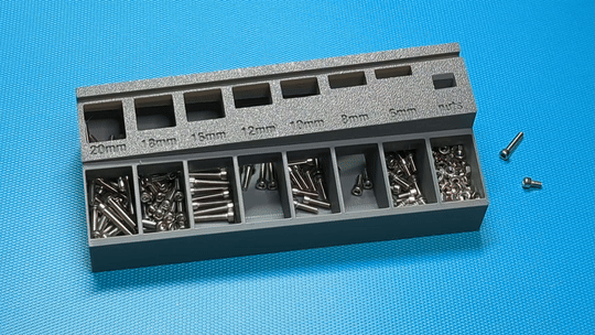 Bộ phân loại bu lông M3 Gridfinity Tuyệt vời