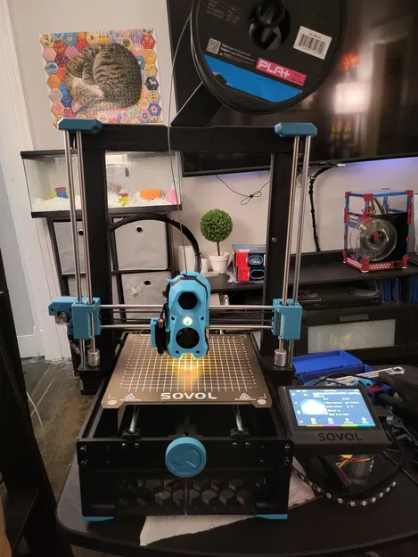 Mod Sovol Sv06 Voron Stealthburner *hỗ trợ đầu dò cảm ứng và eddy - Image 3