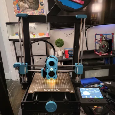 Mod Sovol Sv06 Voron Stealthburner *hỗ trợ đầu dò cảm ứng và eddy