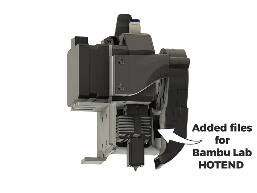 Kingroon KP3S 3.0/PRO mod cho E3D V6 / Bambu Lab Hotend + Quạt 4010 (CẬP NHẬT) - Image 5