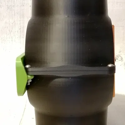 Van Chặn Khí Không Kẹt Kiểu Van Bi Cắt Cụt 100mm / 4" cho Mạng Hút Bụi Xưởng