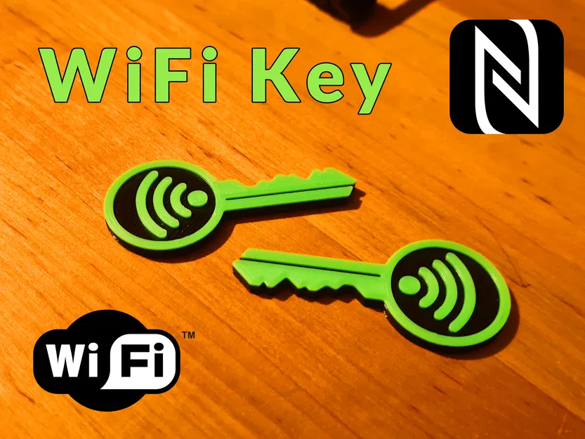 Chìa khóa mật khẩu WiFi NFC (WLAN Schlüssel) - Image 1