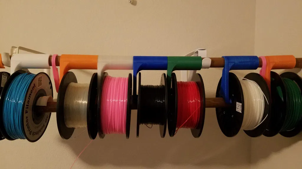 Móc Treo Cuộn Filament Lên Thanh Treo Tủ Quần Áo - Image 6