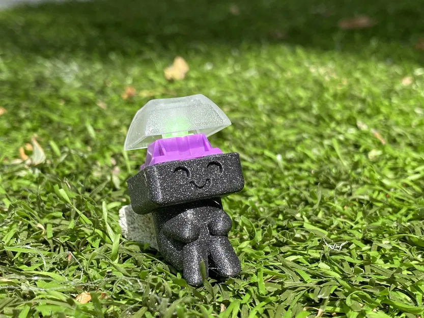 KeyCrappie - Tự in bản sao đồ chơi fidget KeyCappie của Romly (hay còn gọi là anh chàng móc khóa dễ thương) - Image 2