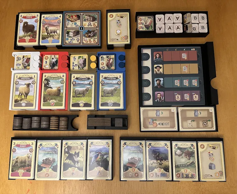 Khay INSERT cho Great Western Trail: New Zealand - Image 1