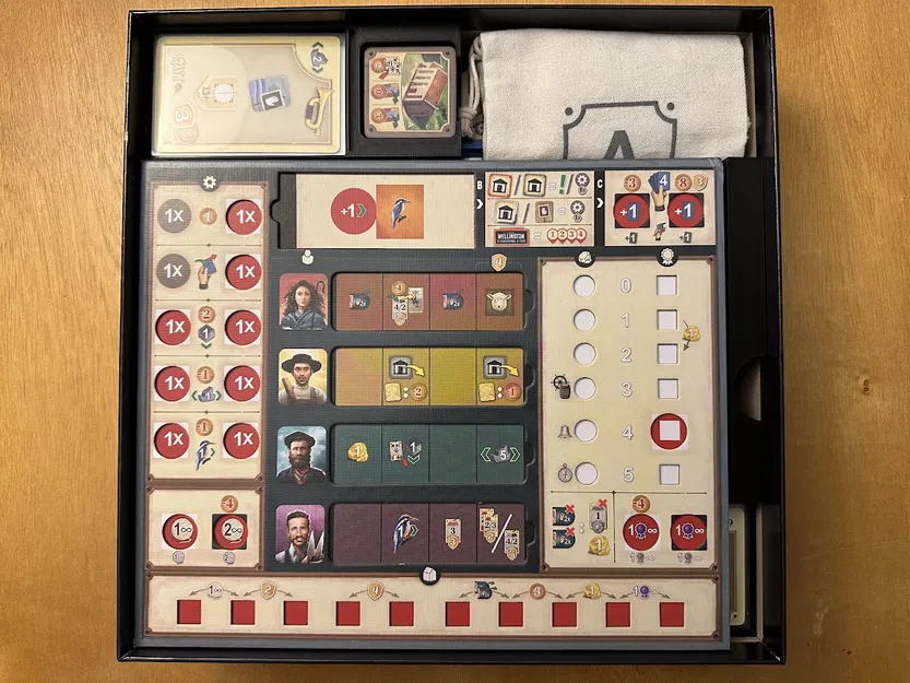 Khay INSERT cho Great Western Trail: New Zealand - Image 4