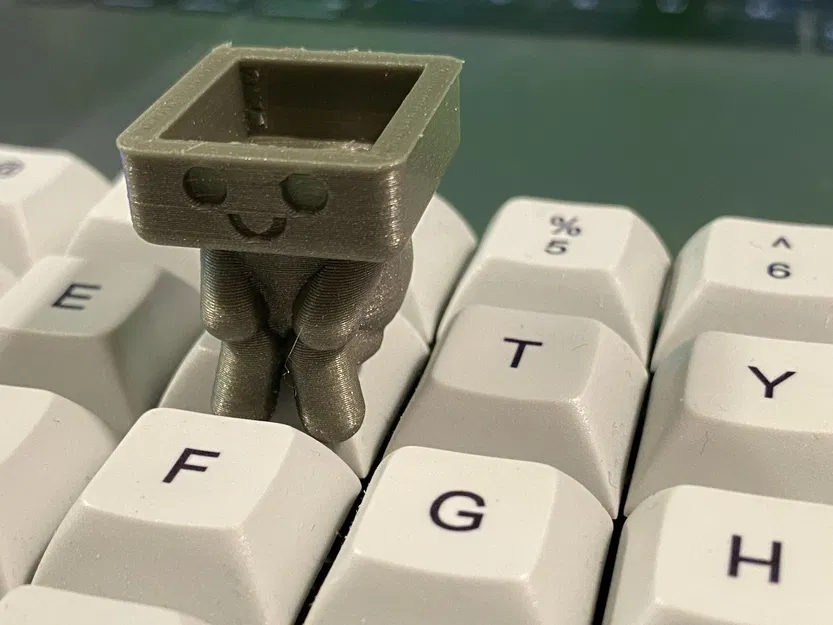 KeyCrappie - Tự in bản sao đồ chơi fidget KeyCappie của Romly (hay còn gọi là anh chàng móc khóa dễ thương) - Image 4