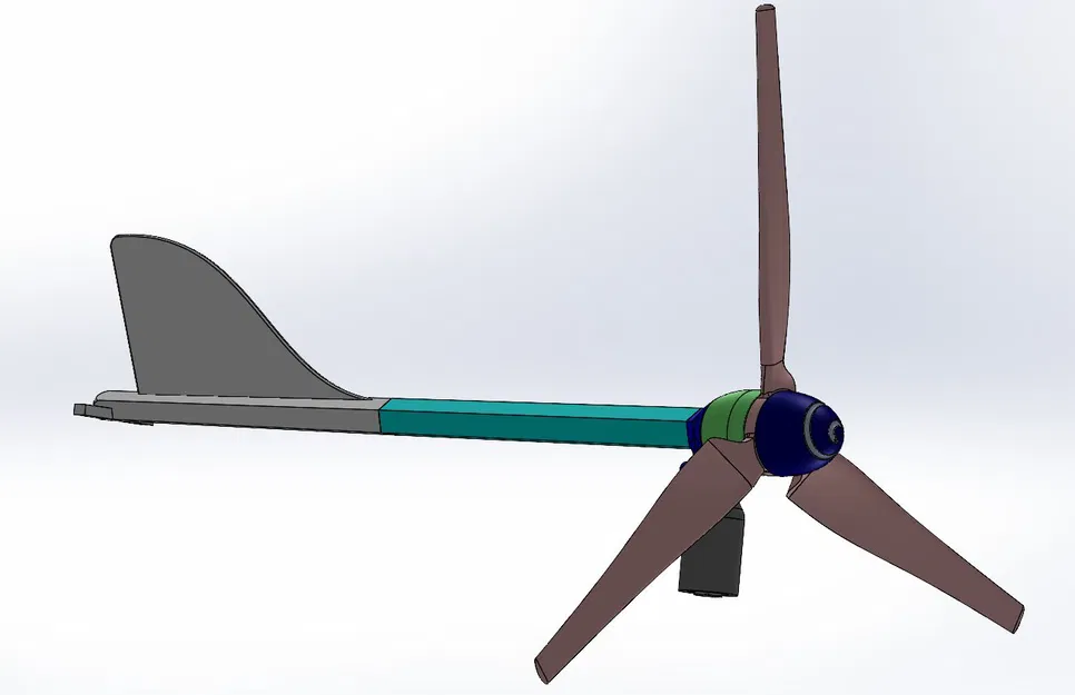 Cối xay gió tua bin gió nhỏ phiên bản MK3 - Image 1