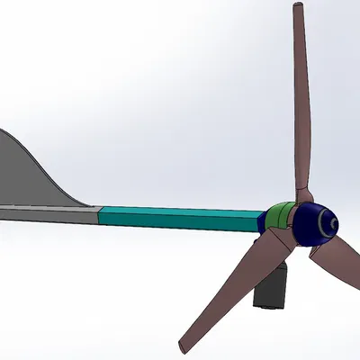 Cối xay gió tua bin gió nhỏ phiên bản MK3